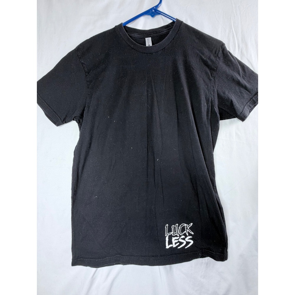 Next Level Graphic T-Shirt Medium Black I Can Load Washer Dryer Gun Humor
